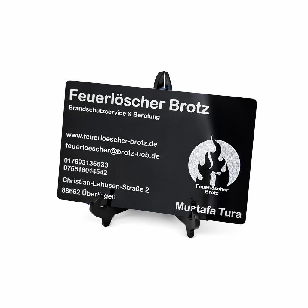 Premium Metall-Visitenkarten